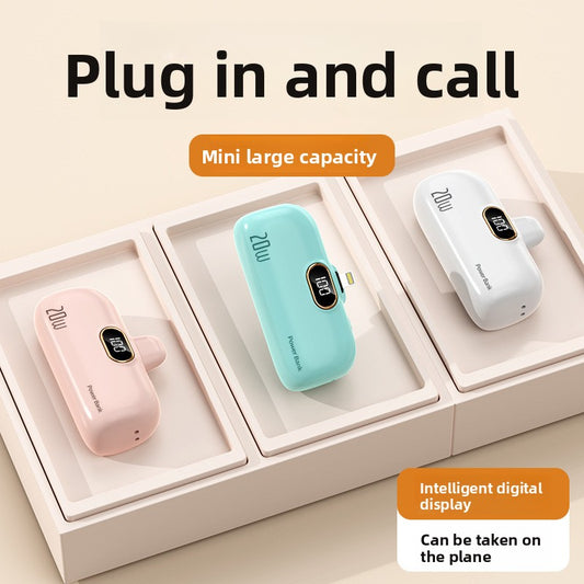 Portable Digital Display Power Bank