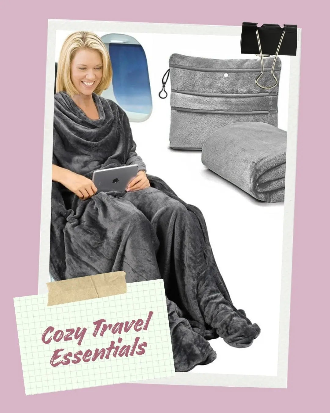 Wanderer Wrap — Foldable travel blanket by LifeFix