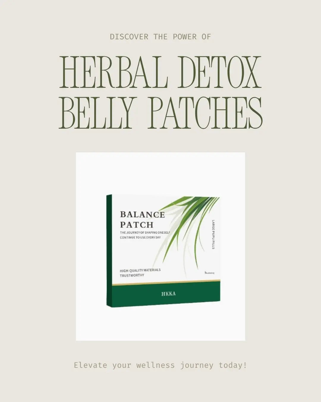 Herbal Slimming & Detox Belly Patches by LifeFix