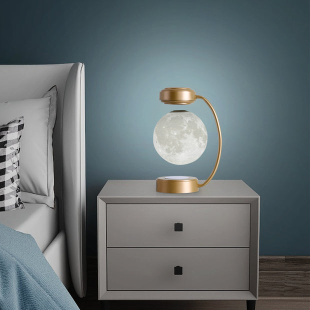 LunaFloat: 3D LED Magnetic Moon Light