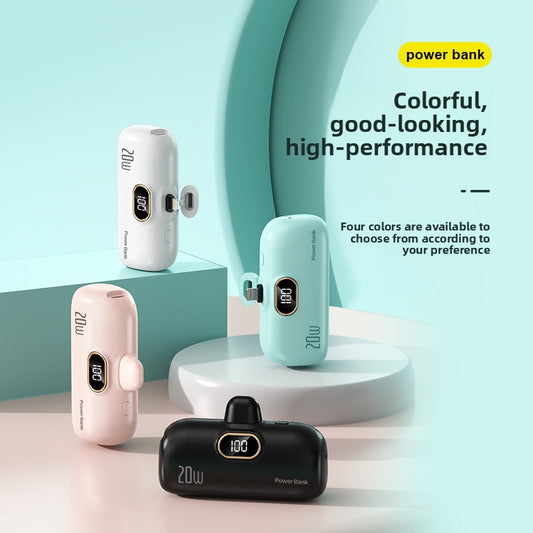Portable Digital Display Power Bank
