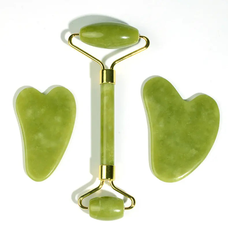 Contour Stone — Jade Facial Roller & Gua Sha LifeFix