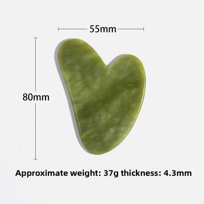 Jade roller for face — horn gua sha variant