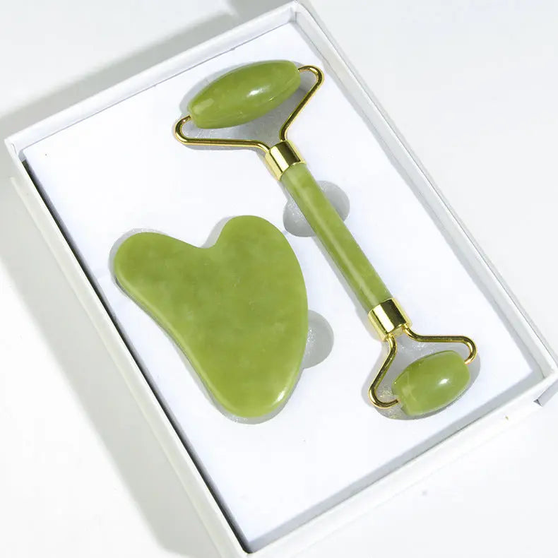 Contour Stone — Jade Facial Roller & Gua Sha LifeFix
