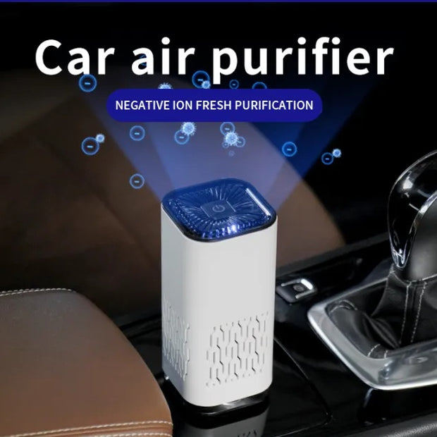 Portable Car Air Purifier with Negative Ion Generator